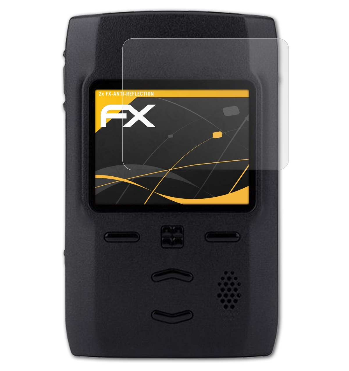 2x TPG2200 Pager) FX-Antireflex Tetra Motorola ATFOLIX Displayschutz(für