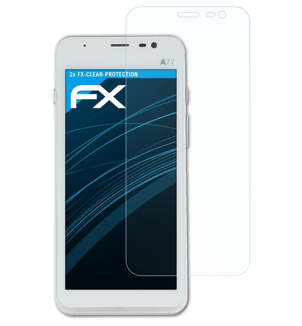 Displayschutz(für ATFOLIX Pax FX-Clear 2x A77)