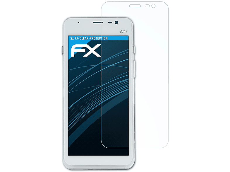 ATFOLIX Pax Displayschutz(für 2x A77) FX-Clear