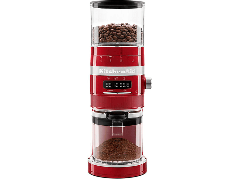 Watt, 5KCG8433EER Empire Rot Kaffeemühle Edelstahl-Mahlkegel) EMPIRE ROT KITCHENAID (150