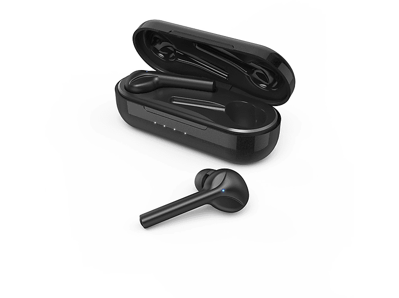 HAMA Spirit Go, In-ear True Wireless Kopfhörer Bluetooth Schwarz | True Wireless Kopfhörer