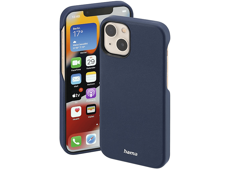 mini, Sense, Apple, HAMA MagCase 13 Blau Finest Bookcover, iPhone