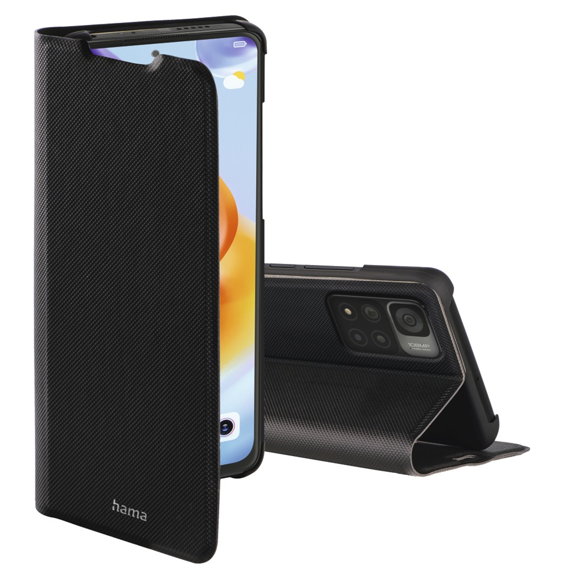 HAMA 5G, Redmi Pro+ Bookcover, Xiaomi, Pro, Note 11 Schwarz Slim