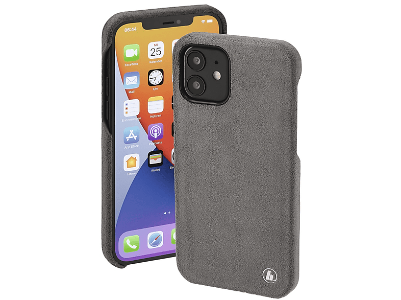 HAMA Finest Touch, Backcover, Apple, iPhone 12/12 Pro, Anthrazit