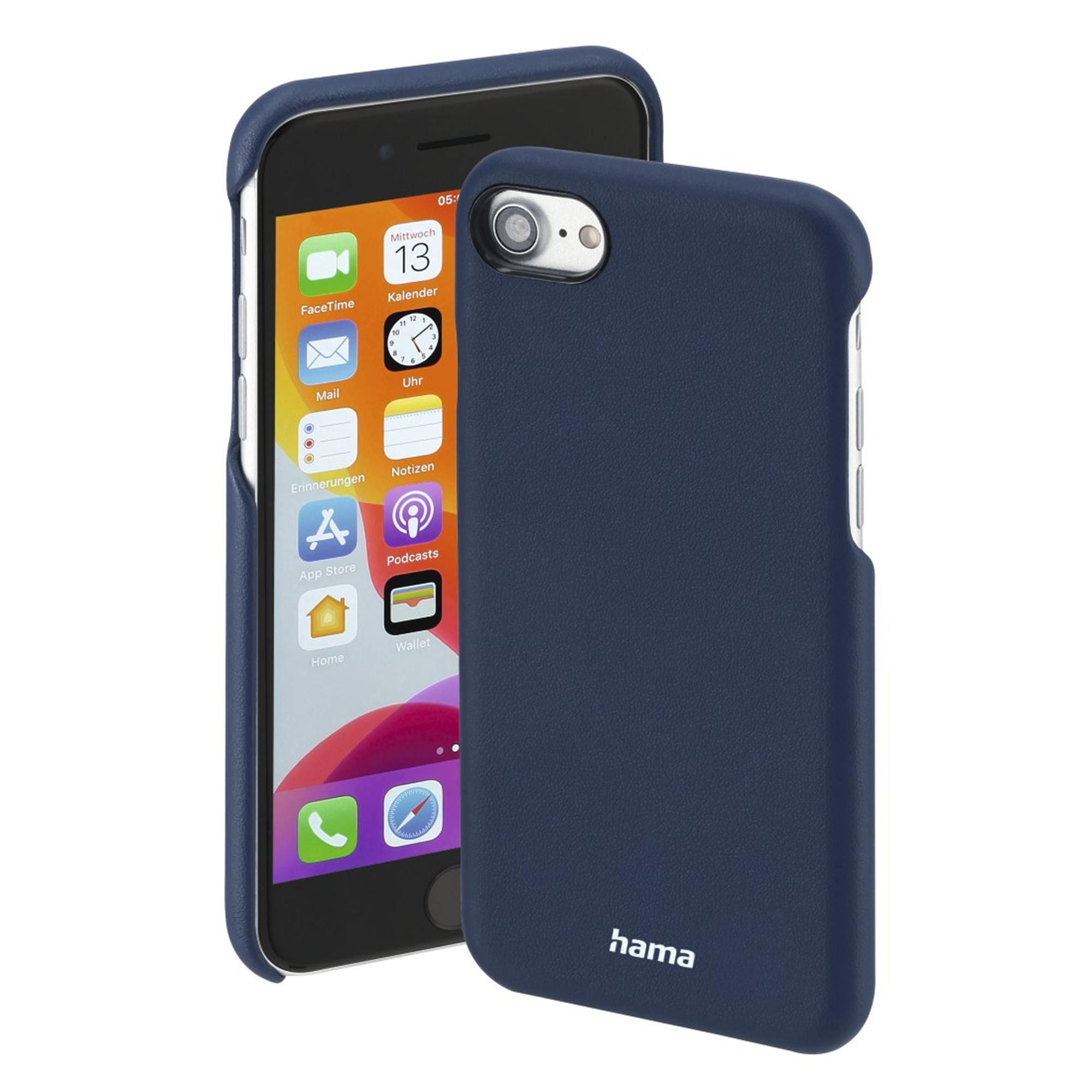 HAMA 6/6s/7/8/SE 2022, 2020/SE Apple, Blau Finest Bookcover, Sense, iPhone