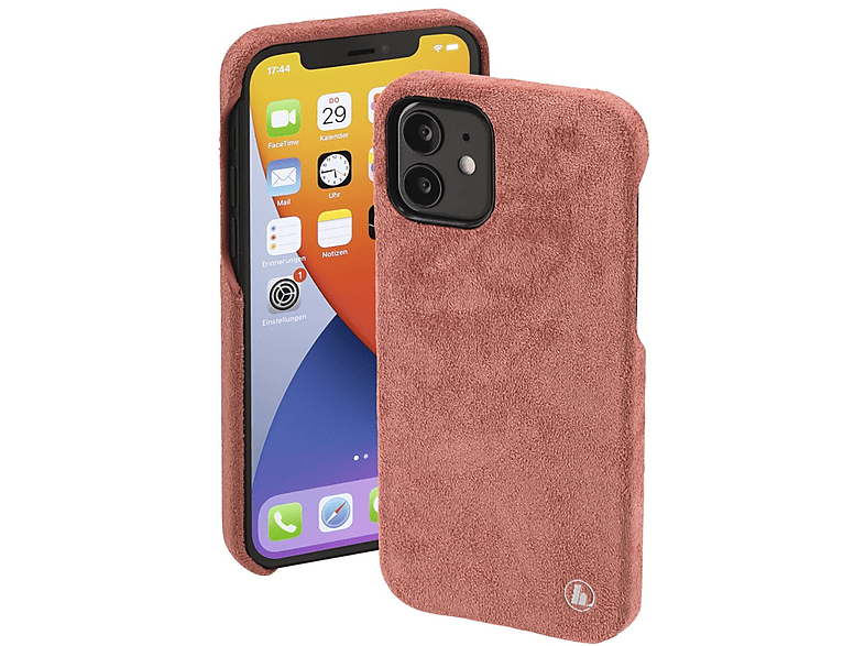 HAMA Finest Touch, Backcover, Apple, iPhone 12/12 Pro, Coral