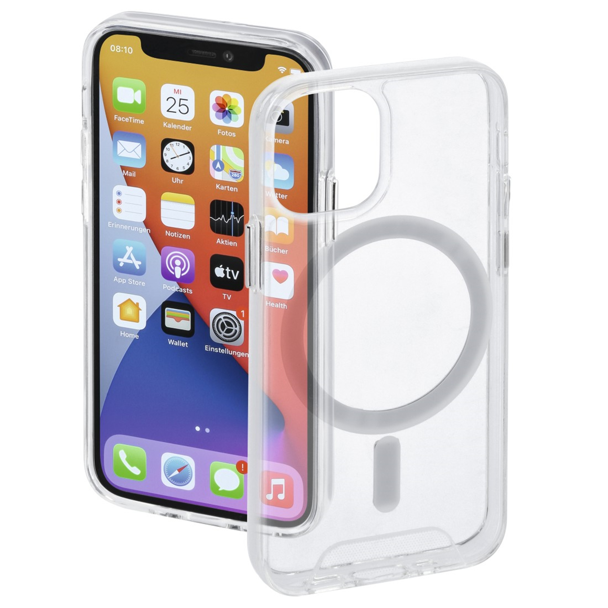 12 Safety, mini, HAMA Apple, Backcover, Transparent MagCase iPhone