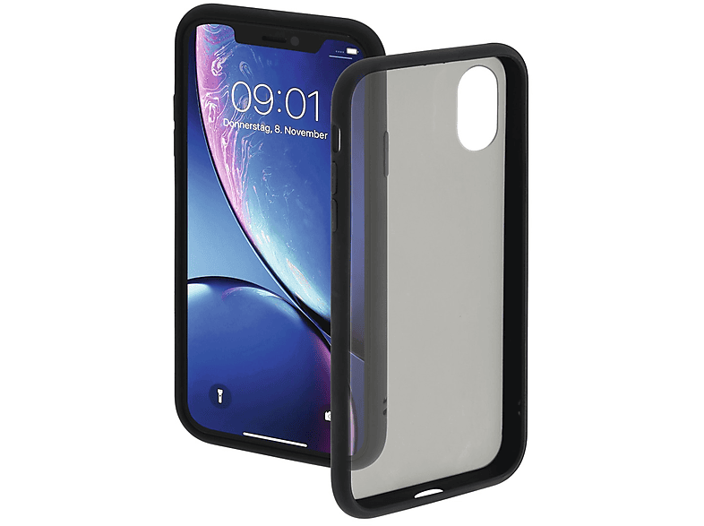 HAMA Invisible, Backcover, Apple, iPhone XR, Schwarz