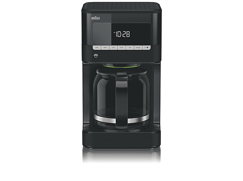 BRAUN KF 7020 PURAROMA SCHWARZ Kaffeemaschine Schwarz