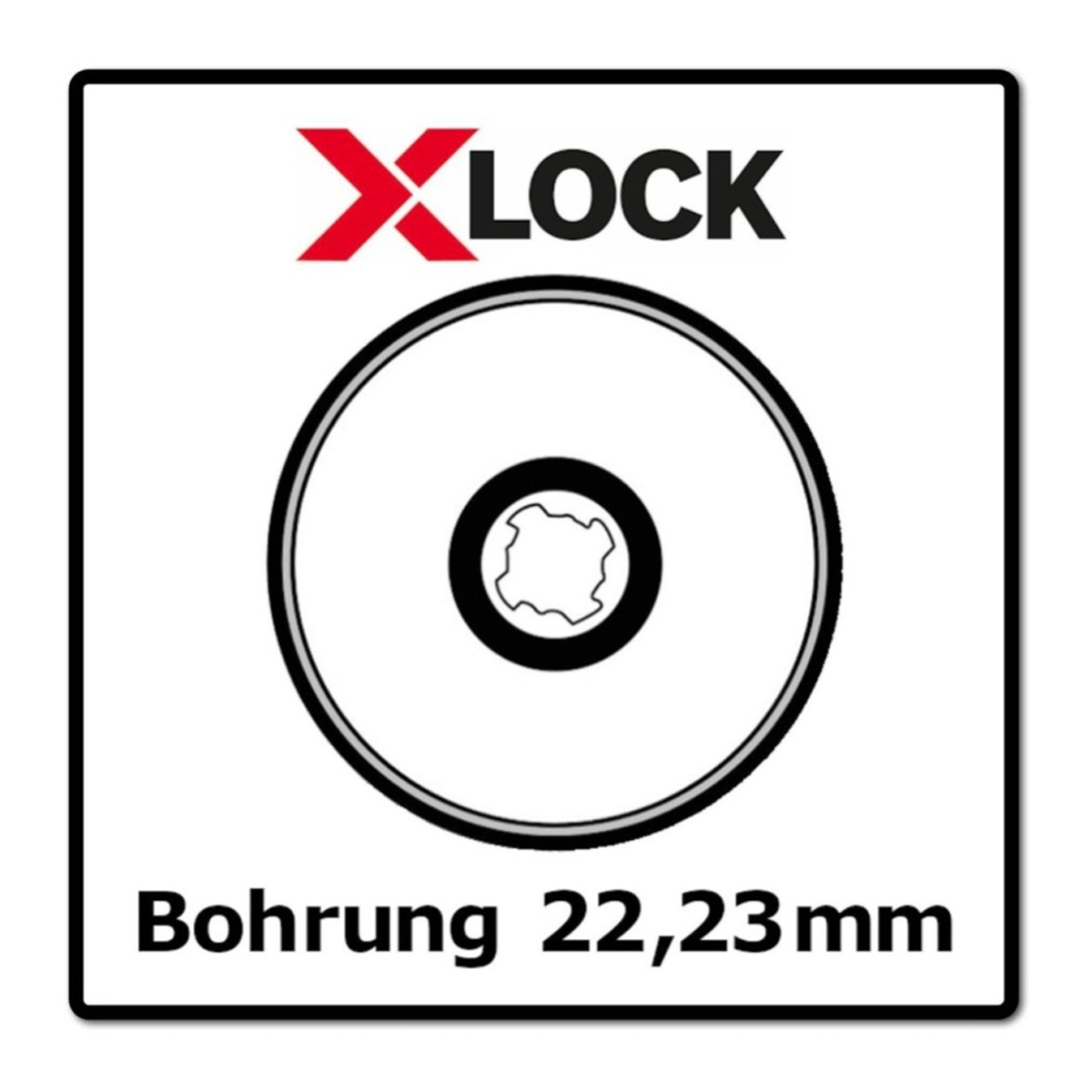 Expert Bosch PROFESSIONAL X-LOCK BOSCH Blua Diamanttrennscheibe ,