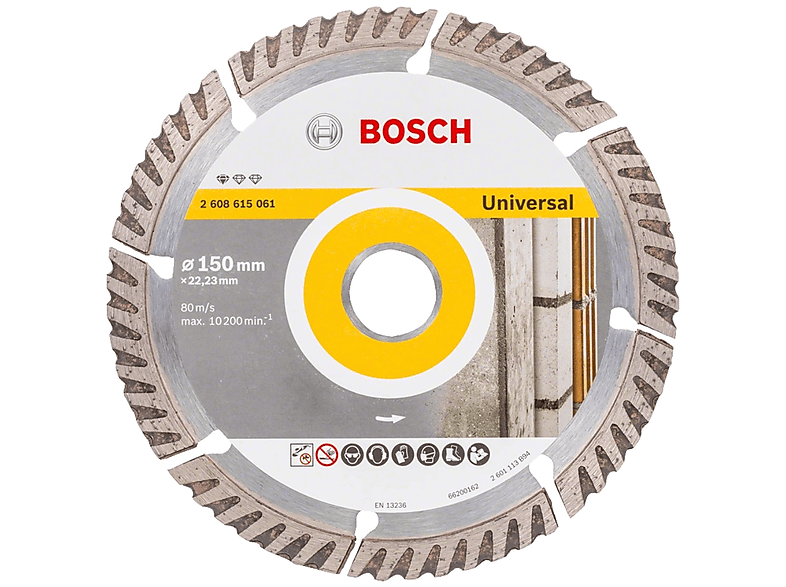 Diamanttrennscheibe , PROFESSIONAL Blua for Bosch Standard BOSCH