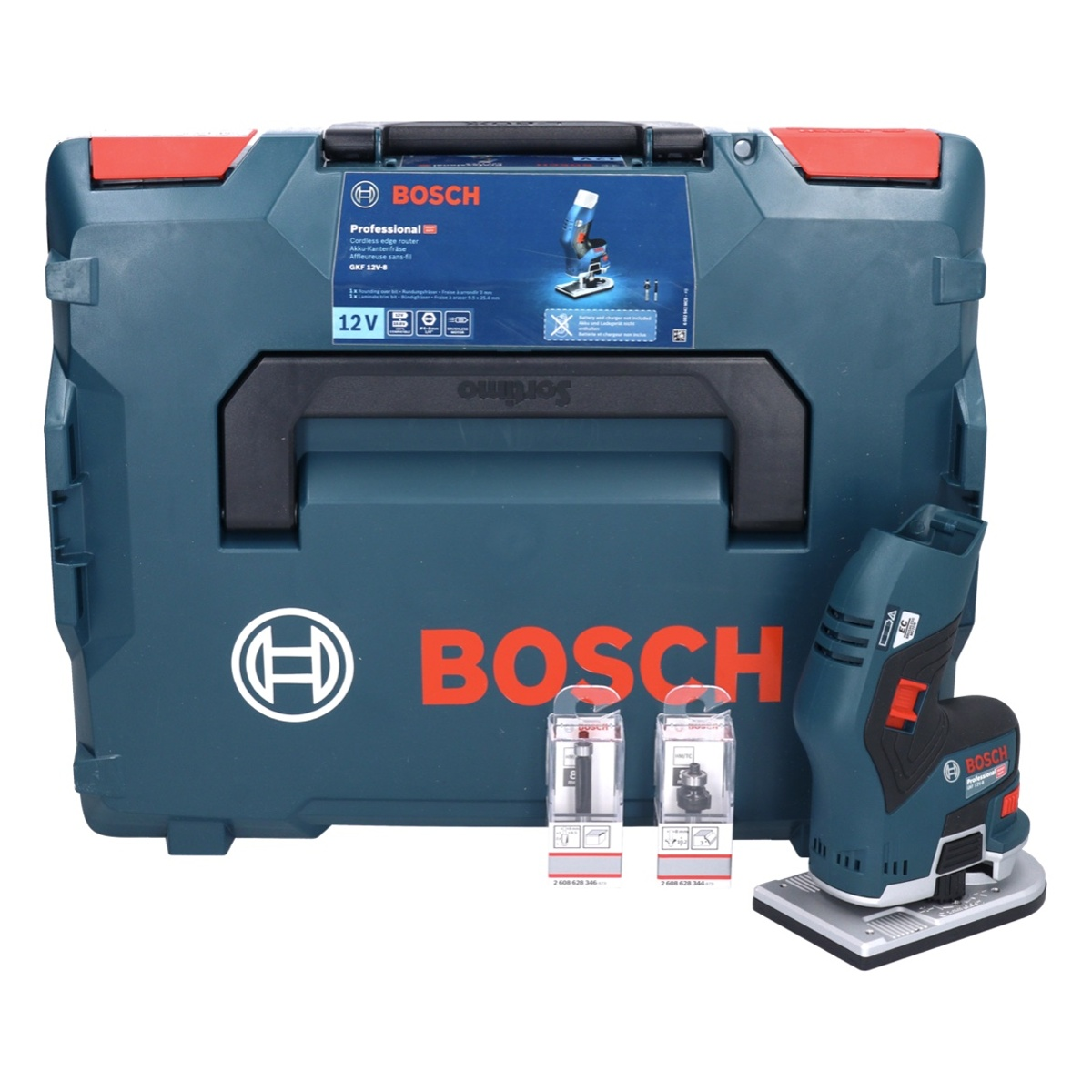 BOSCH PROFESSIONAL Bosch GKF 12V-8 System Kantenfräse Akku