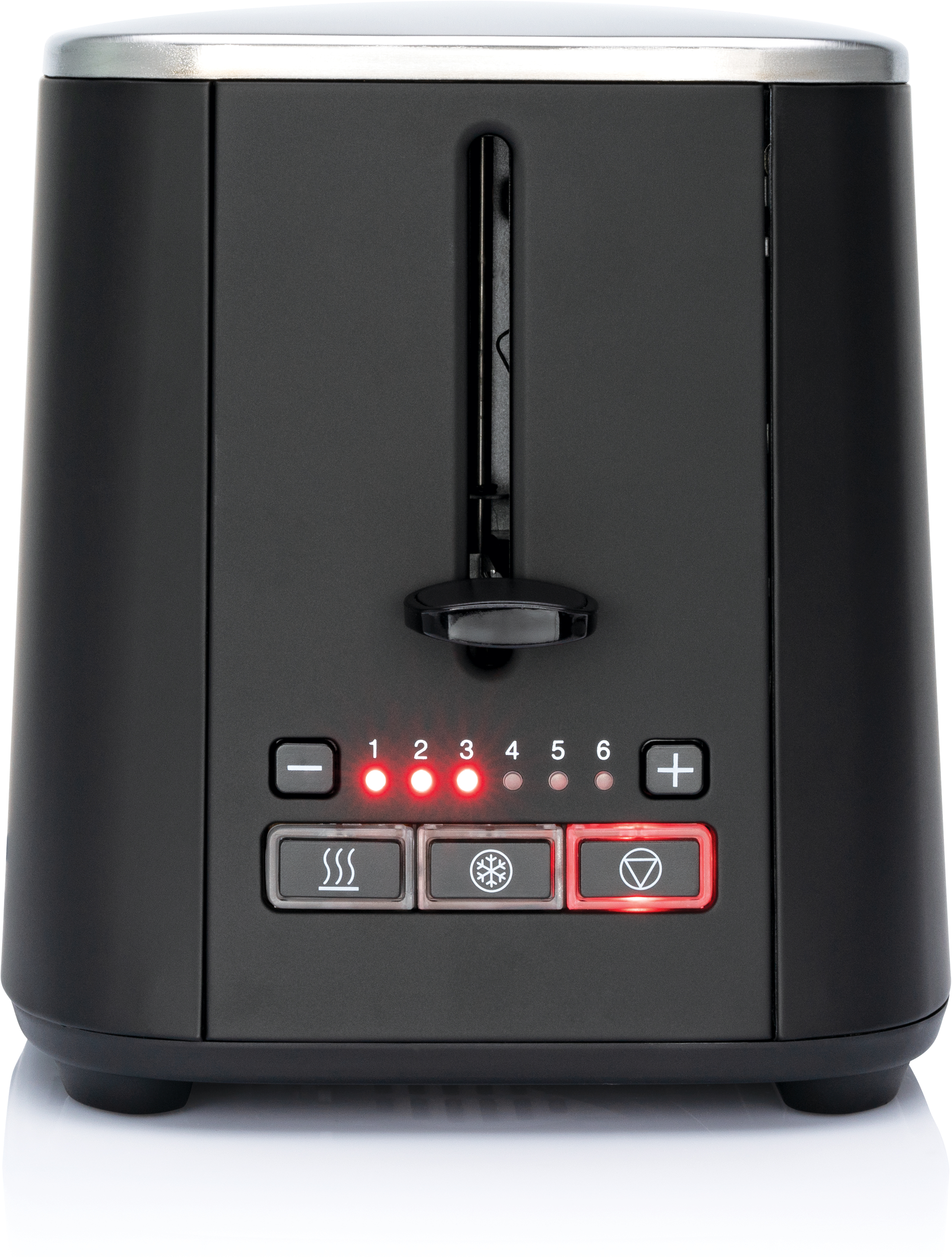 WILFA Classic CT-1000MB Toaster Schlitze: 2) (1000 Watt, Schwarz