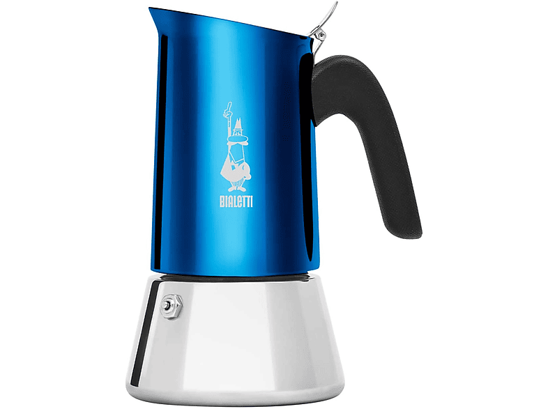 BIALETTI New Venus BLUE für 4 Tassen Espressokocher Blau/Silber | Kaffeebereiter