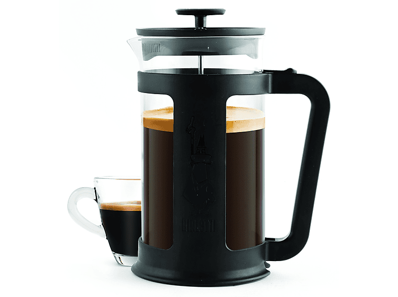 Schwarz Press Kaffeebereiter Coffee BIALETTI 1L Kaffeepresse Smart