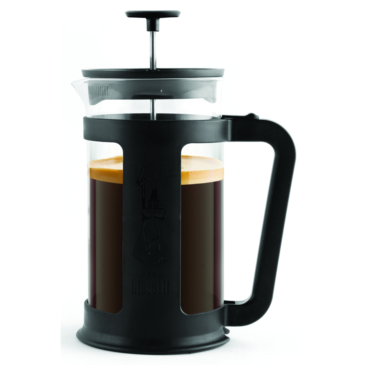 Schwarz Press Kaffeebereiter Coffee BIALETTI 1L Kaffeepresse Smart