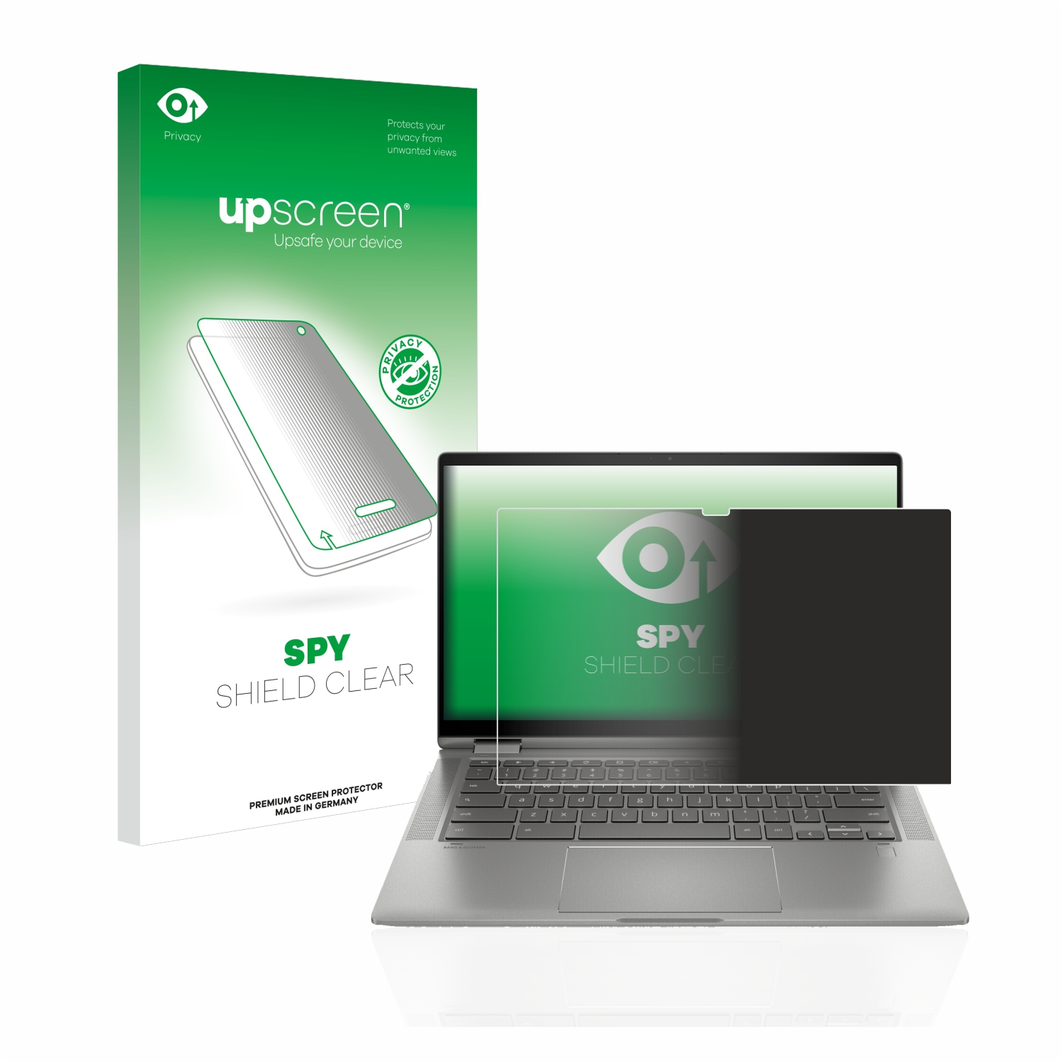 UPSCREEN Anti-Spy Schutzfolie(für HP Chromebook x360 14c)