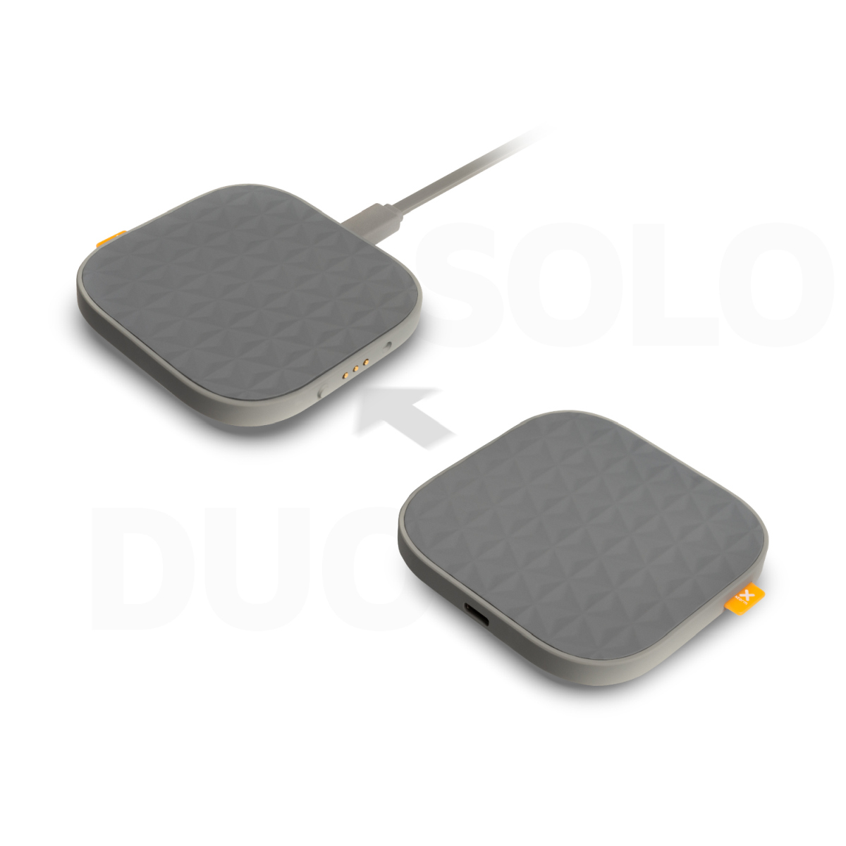 Grey Android, Ladegerät Kabelloses Wireless Grau, Apple, Series XTORM