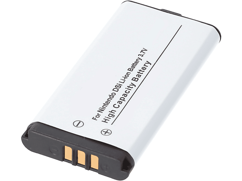 ACCUCELL Akku passend für Nintendo DSi, BOAMK01, TWL-003 Li-Ion - Lithium-Ionen MP3-Akku, 840 mAh