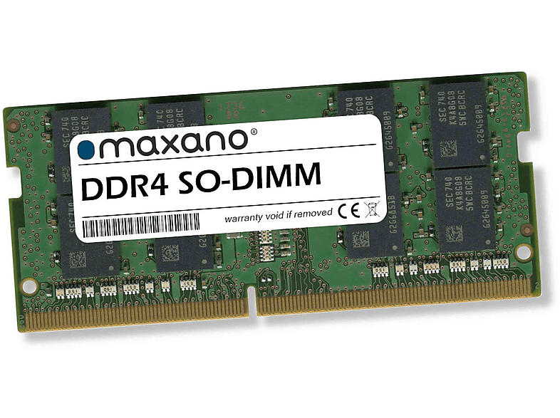 MAXANO 16GB RAM für Acer Spin SP513-51 (PC4-19200 SO-DIMM) Arbeitsspeicher 16 GB SDRAM