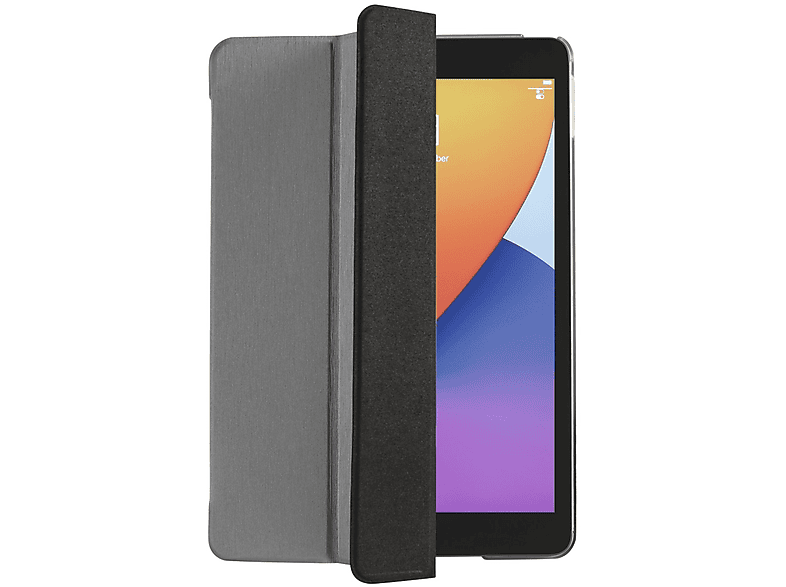 HAMA Fold Polyurethan Clear Tablet-Case für (PU), Apple Bookcover Grau