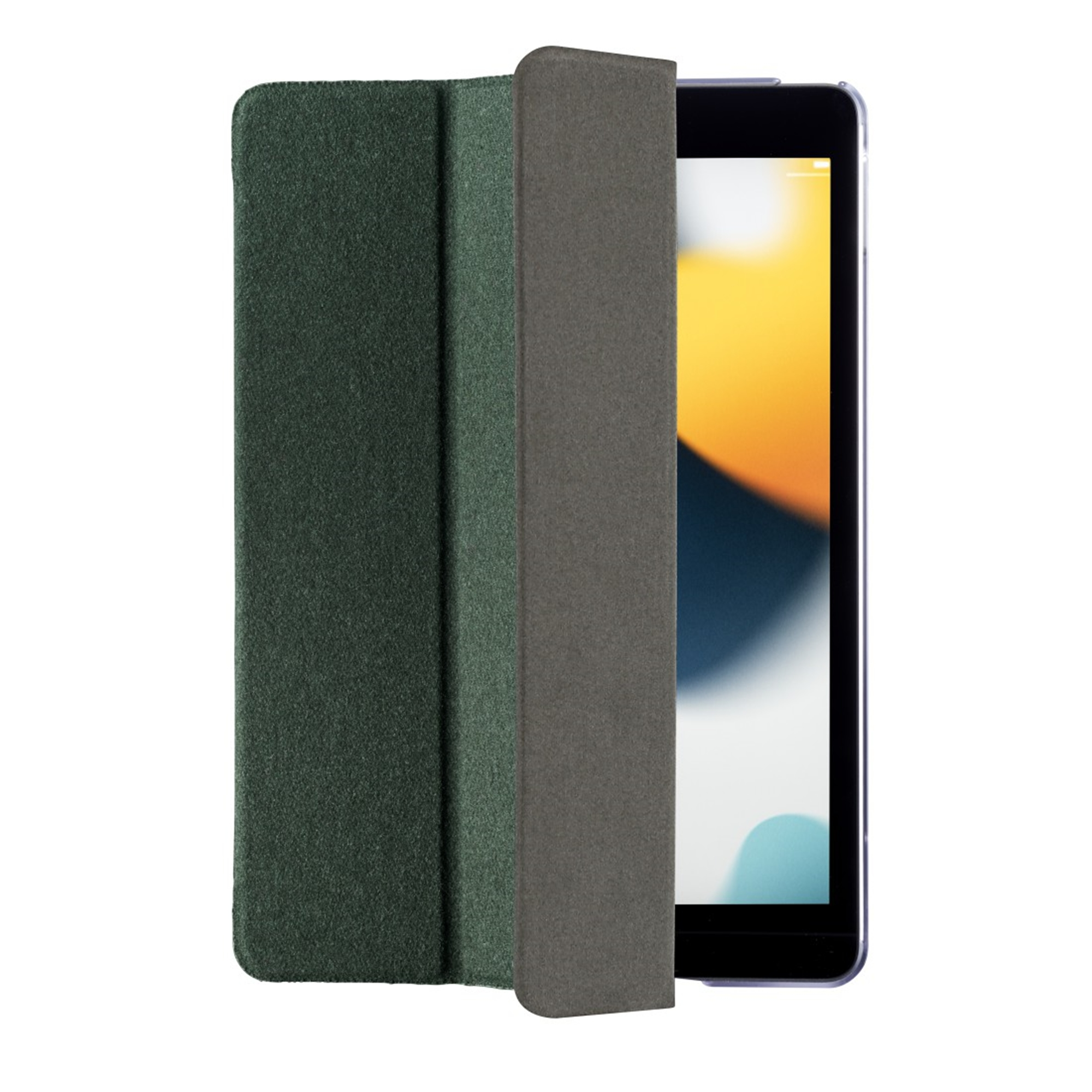 Tablet-Case Polyester, Grün Bookcover Apple für Palermo Filz, HAMA