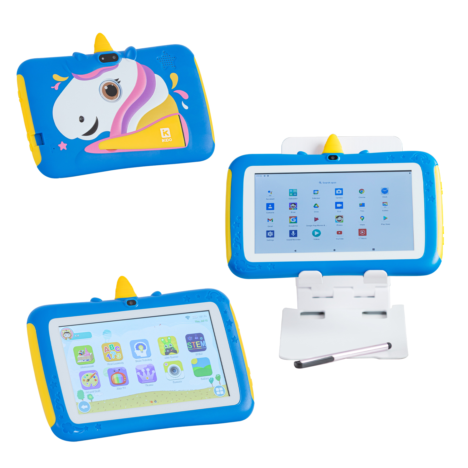 IKIDO Kinder Tablet C709 GB, Blau, 7 Tablet, Kinder 32 Blau Zoll