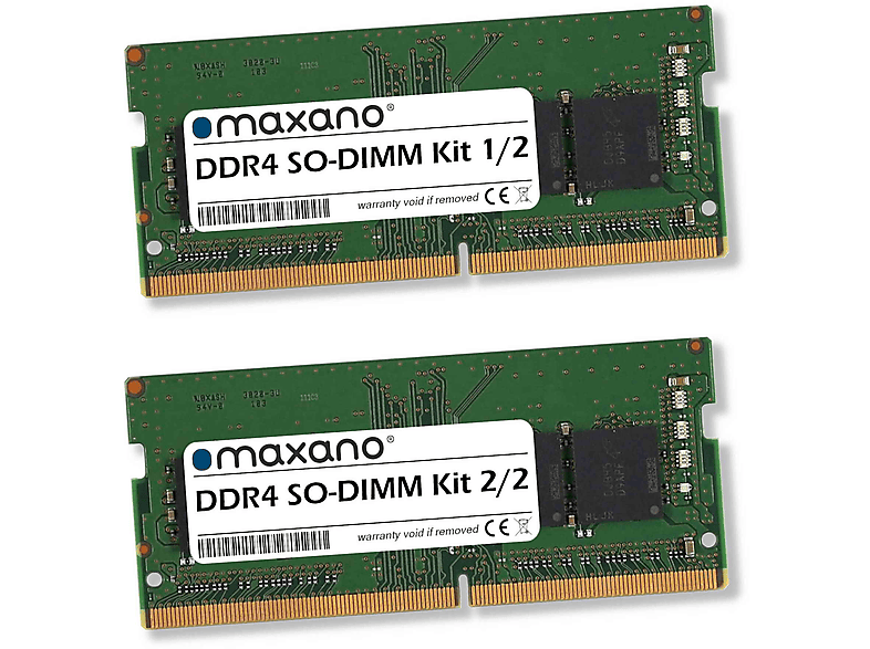 MAXANO 16GB Kit 2x 8GB RAM für Dell Vostro 5415 (PC4-25600 SO-DIMM) Arbeitsspeicher 16 GB SDRAM