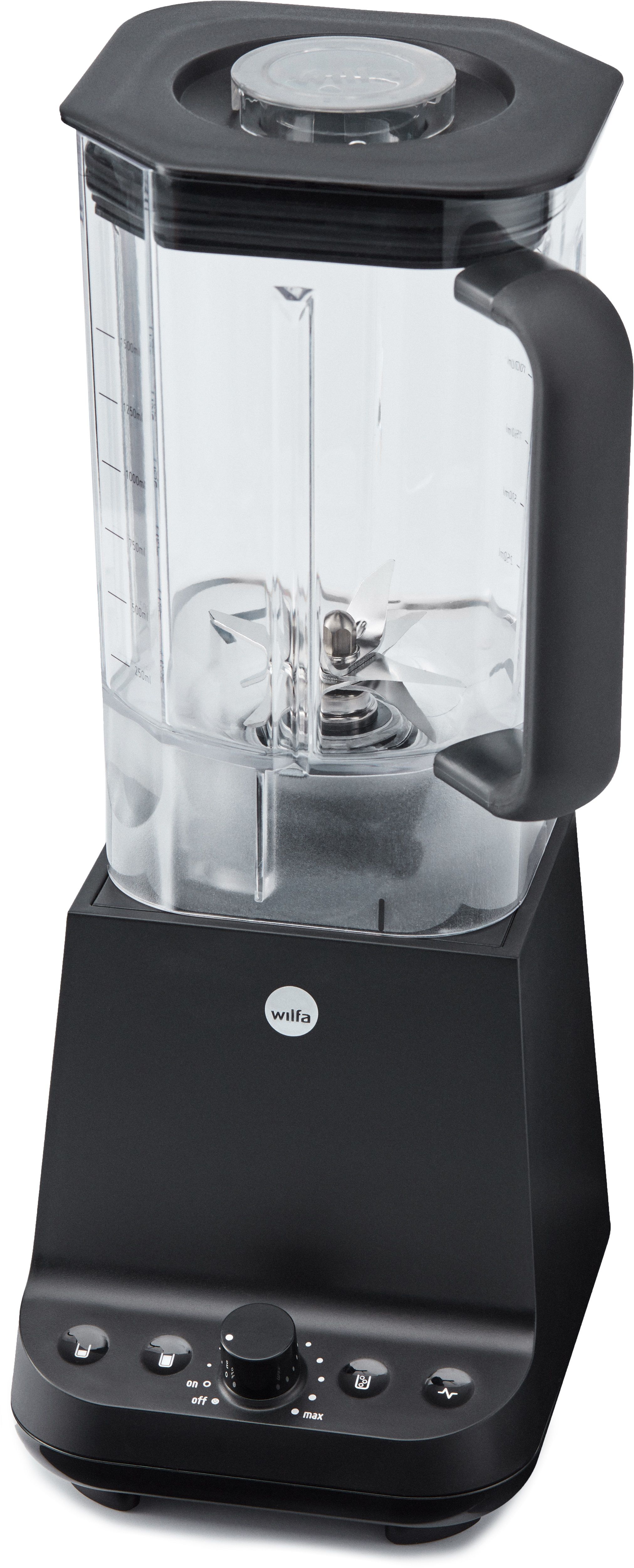 Standmixer NUTRISMOOTH SPBL-1400 l) Schwarz 1.8 Watt, WILFA (1400