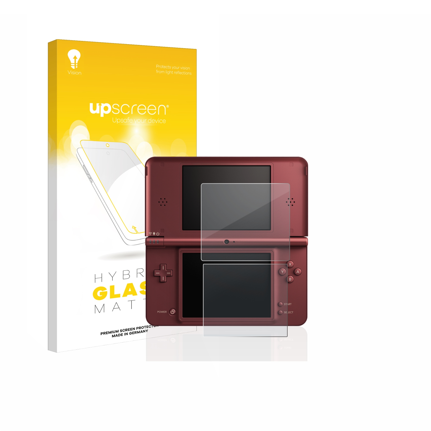 UPSCREEN matte Schutzfolie(für Nintendo XL) DSi