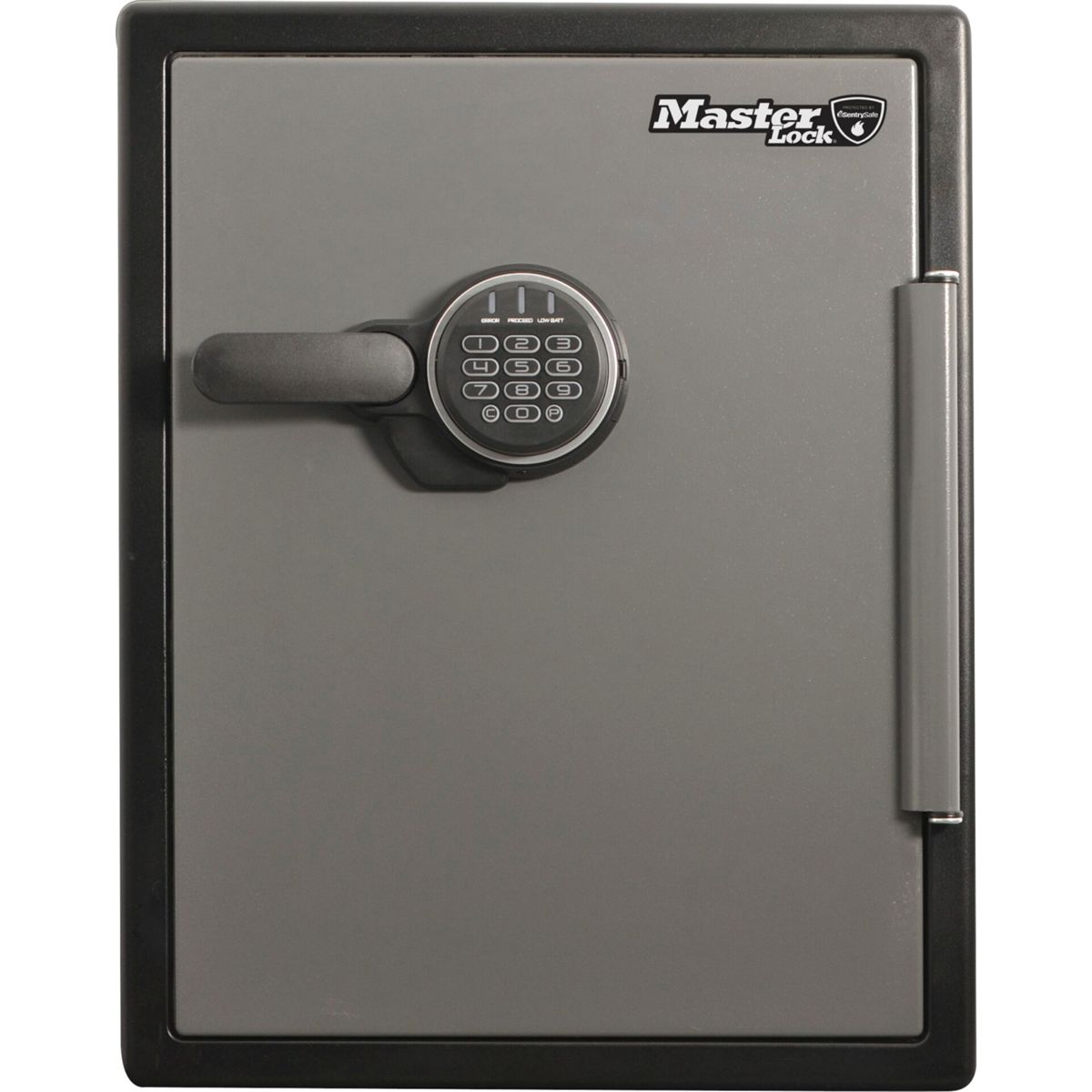 MASTERLOCK Master Tresor Kombination / Sicherheitssafe digitaler grau Lock LFW205FYC mit schwarz