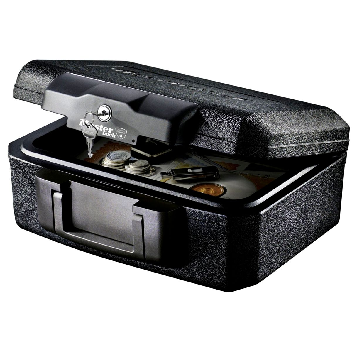 Master Lock Safe Feuerbeständige Sicherheitskassette L1200 Black MASTERLOCK