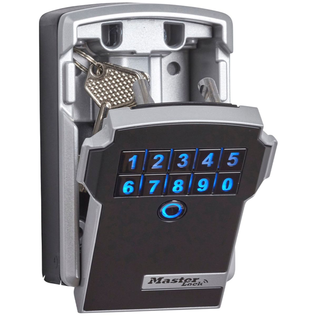 schwarz Lock Schlüsseltresor schwarz / Schlüsselkasten grau grau 5441EURD Master Bluetooth MASTERLOCK
