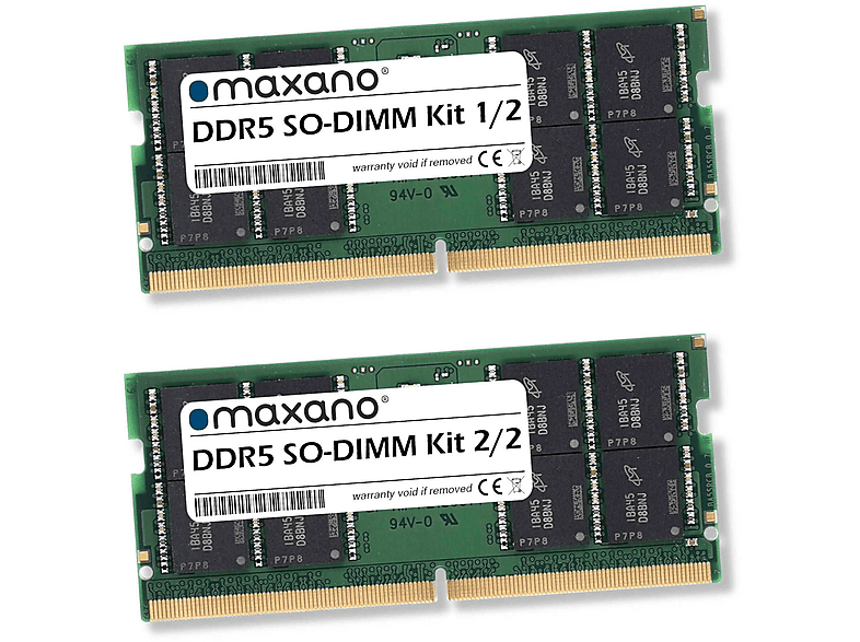 Maxano 16 GB RAM – DDR4, 2400 MHz, Für Dell Latitude 5590, SO-DIMM