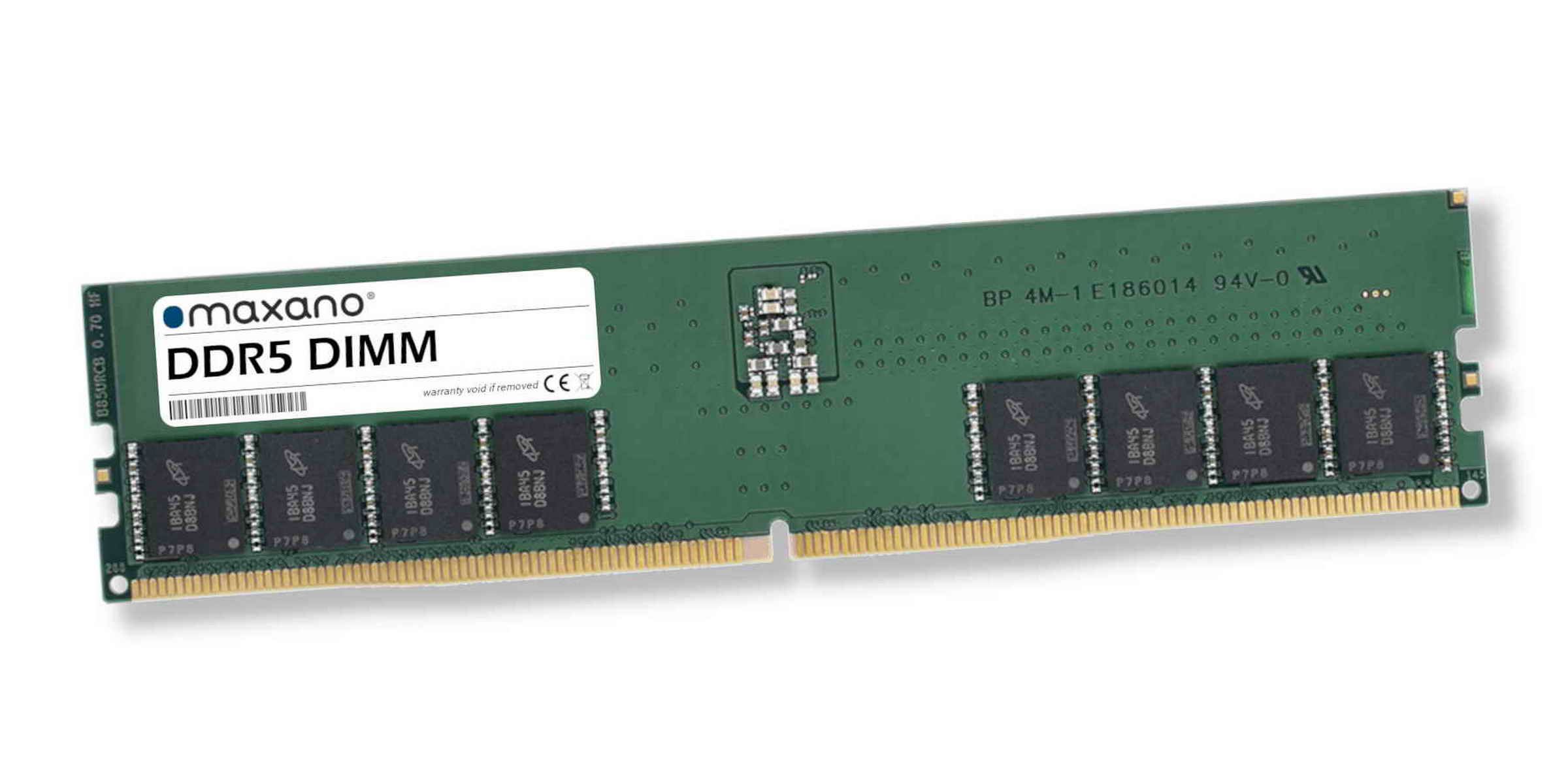 MAXANO 32GB W5012 Fujitsu RAM für GB (PC5-38400 DIMM) SDRAM (Siemens) Arbeitsspeicher (D4017) 32 Celsius