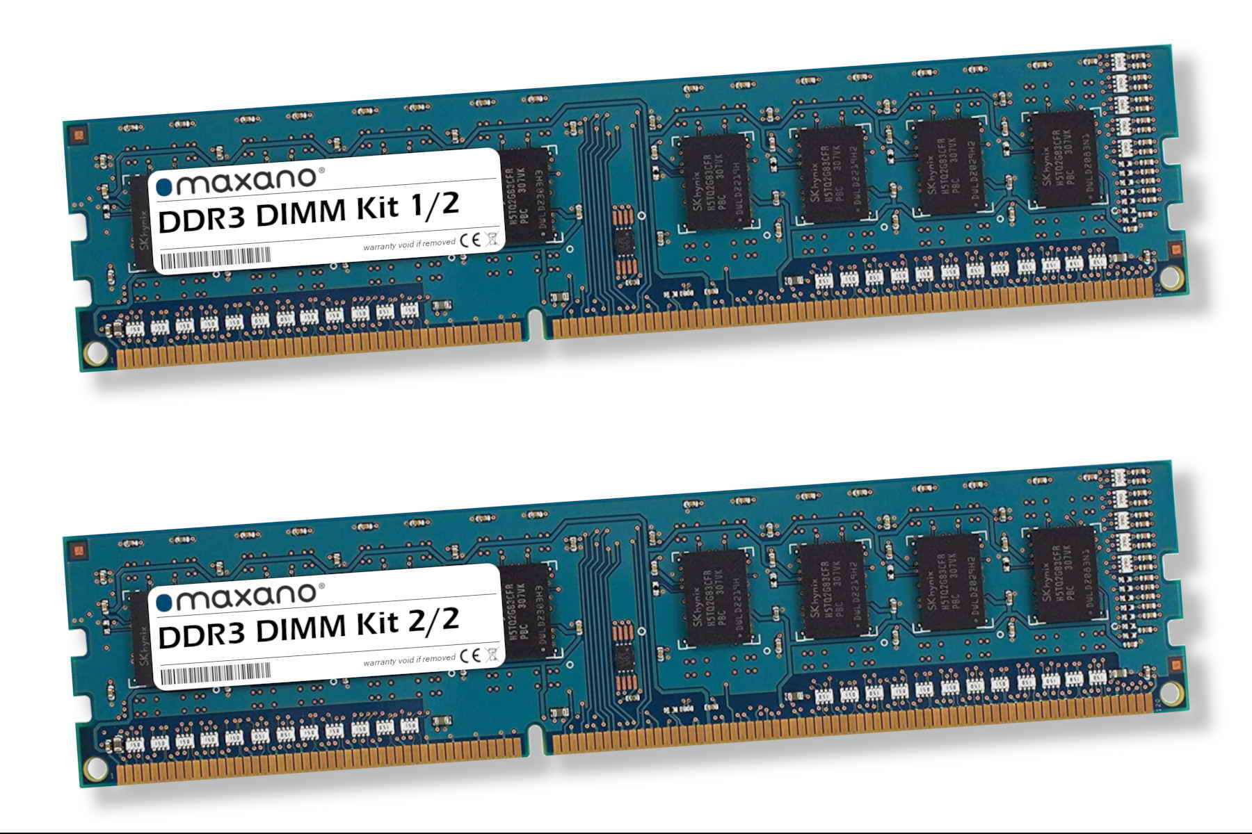 X490G GB (PC3-10600 SDRAM 4GB MAXANO 8 Kit Veriton DIMM) 2x RAM Arbeitsspeicher für Acer 8GB