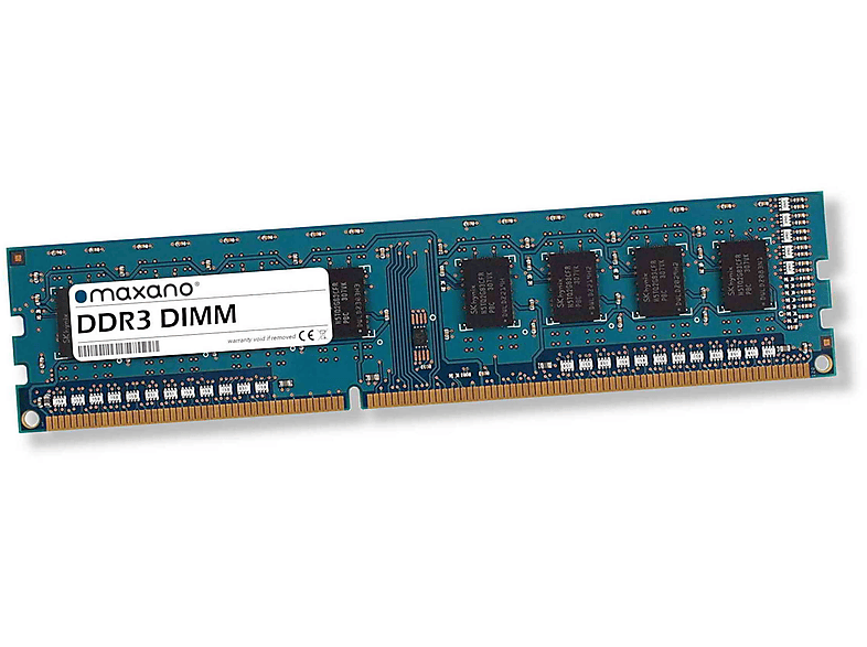 MAXANO 8GB RAM für Fujitsu (Siemens) Esprimo PH310 (D3120) (PC3-12800 DIMM) Arbeitsspeicher 8 GB SDRAM