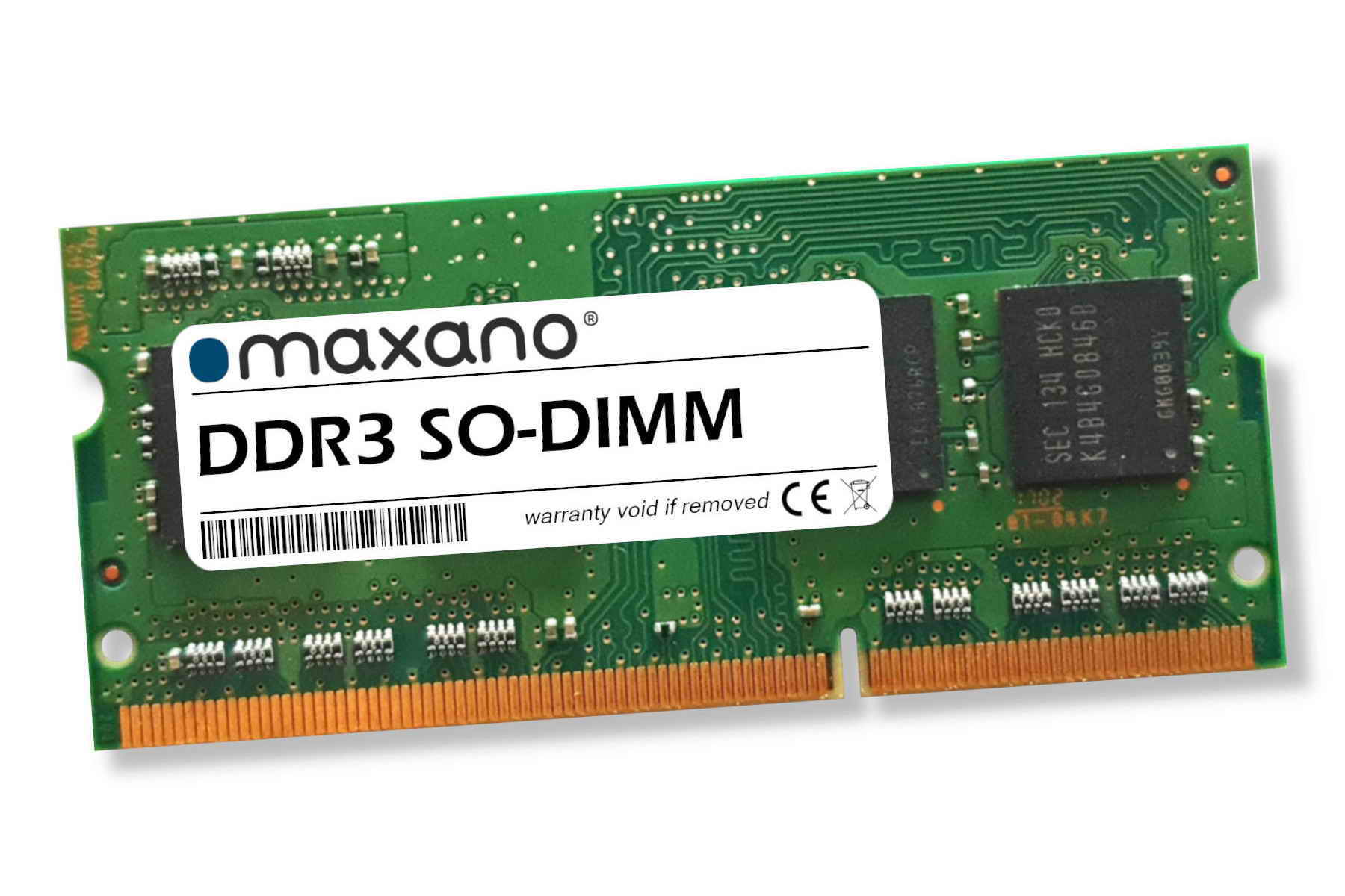 Asustor RAM GB Arbeitsspeicher SO-DIMM) MAXANO für AS6302T SDRAM 4 (PC3-12800 4GB