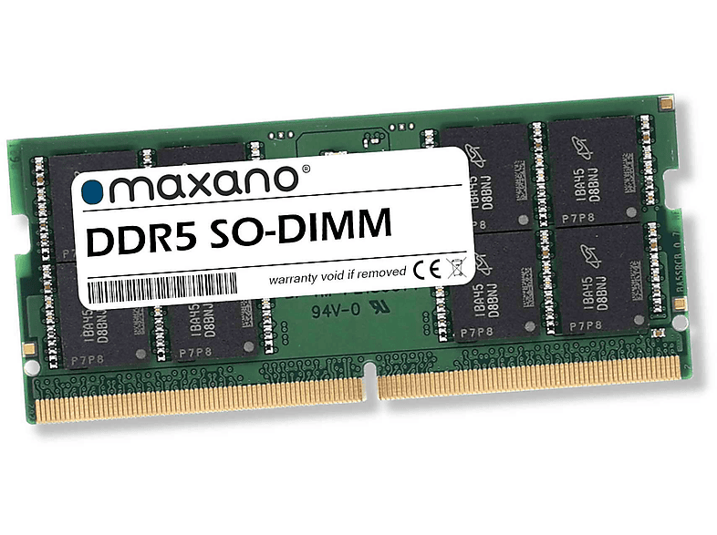 GB Blade 15 MAXANO für 16GB Razer Arbeitsspeicher (2023) SDRAM (PC5-38400 RAM SO-DIMM) 16