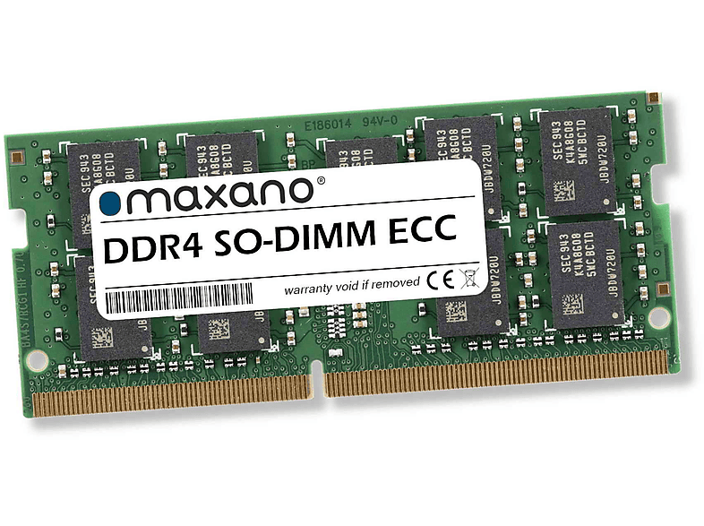 MAXANO 16GB RAM für Siemens SIMATIC IPC477E (PC4-19200 SO-DIMM ECC) Arbeitsspeicher 16 GB SDRAM