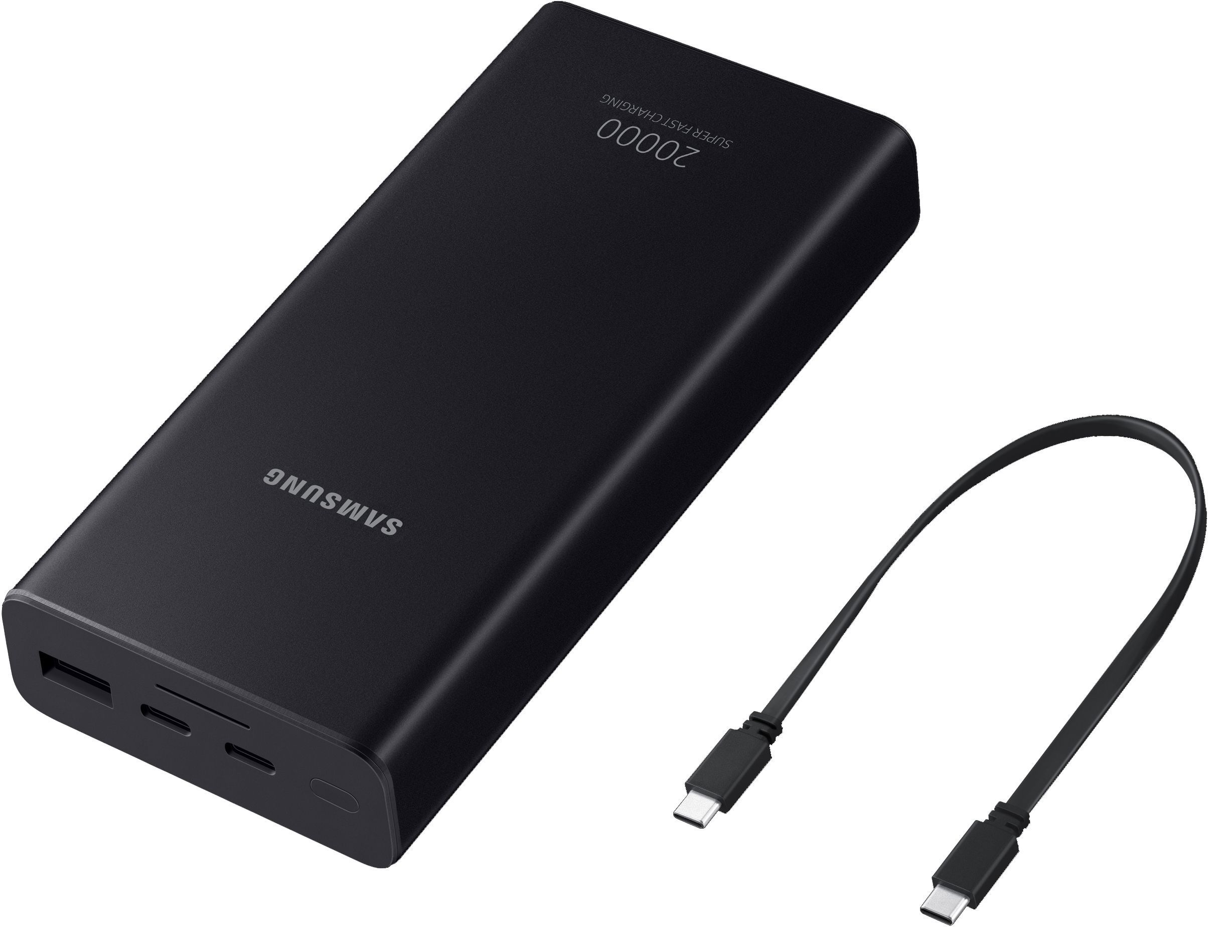 SAMSUNG USB mAh, Grau Apple, Powerbank Powerbank 20000mah 4000 Grau -C 