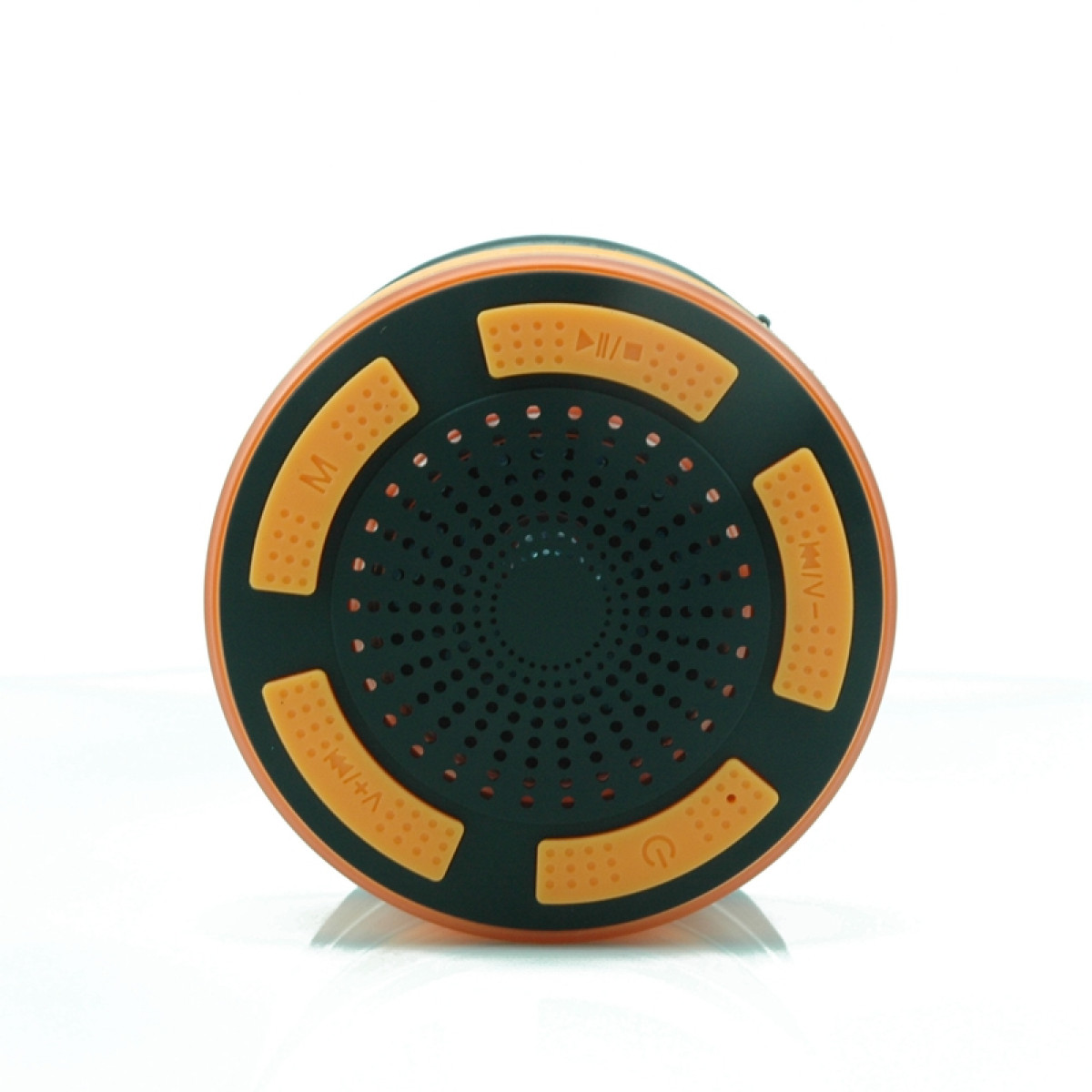 Fahrradlautsprecher und Schwarz Wasserdichte Orange + Lautsprecher, INF Bluetooth staubdichte Mini-Außenl