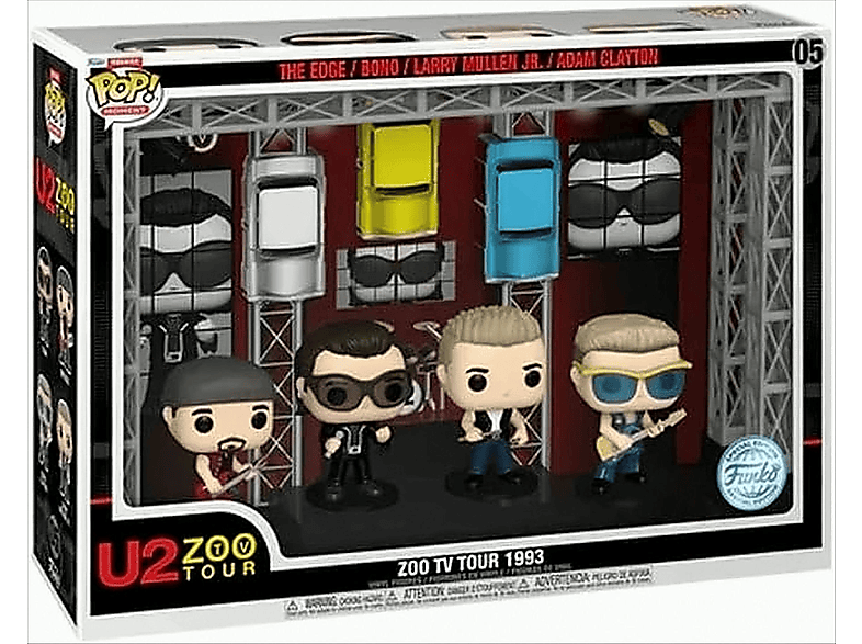 POP Moments Deluxe - U2 Zoo Tour 1993 4er Pack