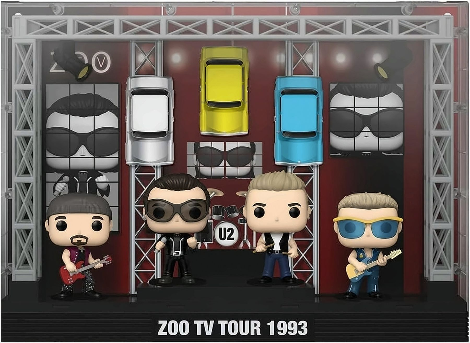 POP Moments Deluxe - U2 Zoo 1993 Pack 4er Tour