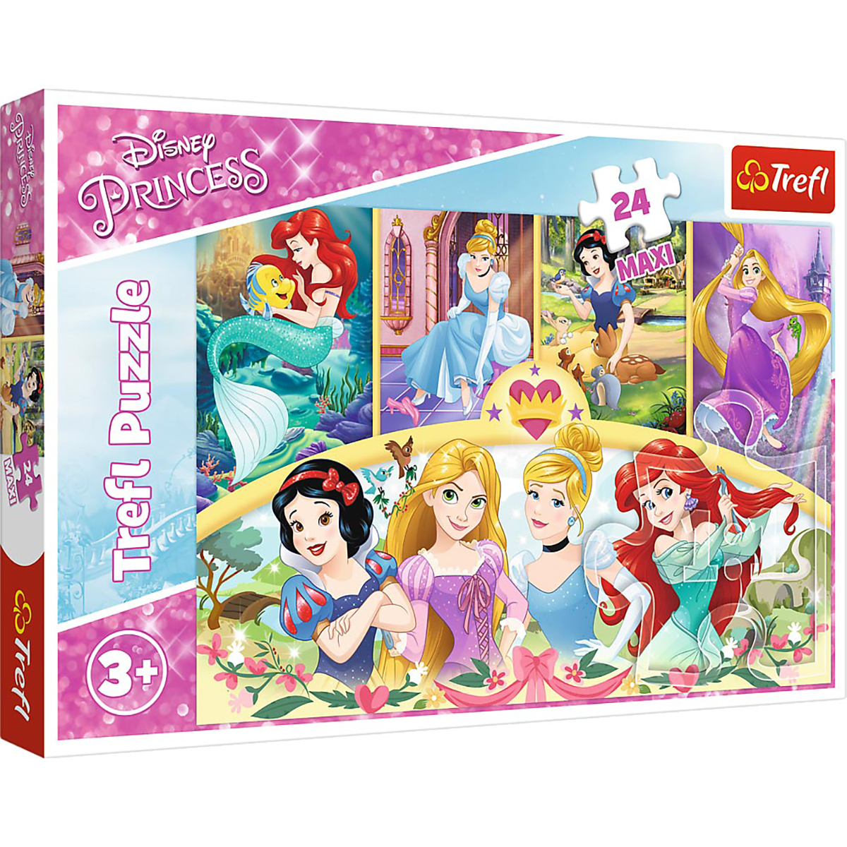 TREFL Pz. Maxi Disney Puzzle Prinzessin 24T