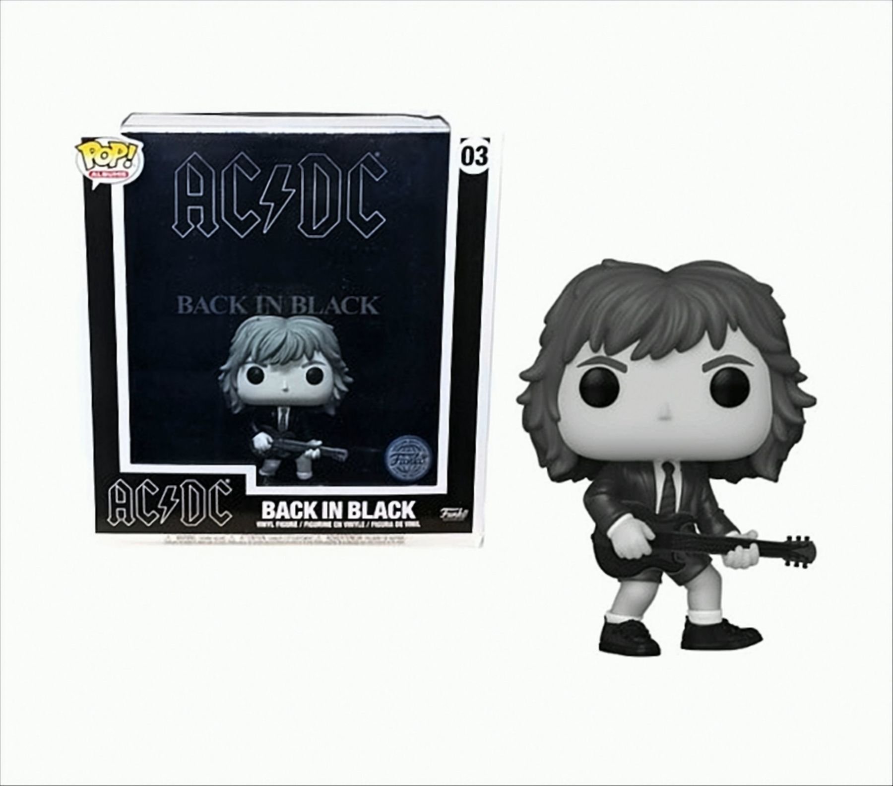 POP Albums - AC/DC - Black Back in