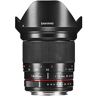 Objetivo réflex - SAMYANG 1113501101, 20 mm, Negro