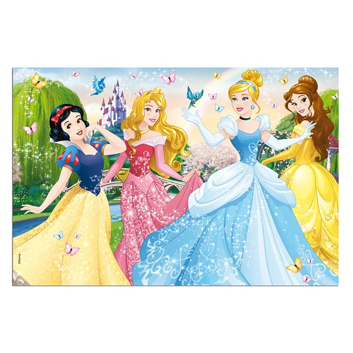 Lisciani Prinzessin Ausmal-Puzzle Teile, Disney von Puzzle 60 NOON (50x35cm)