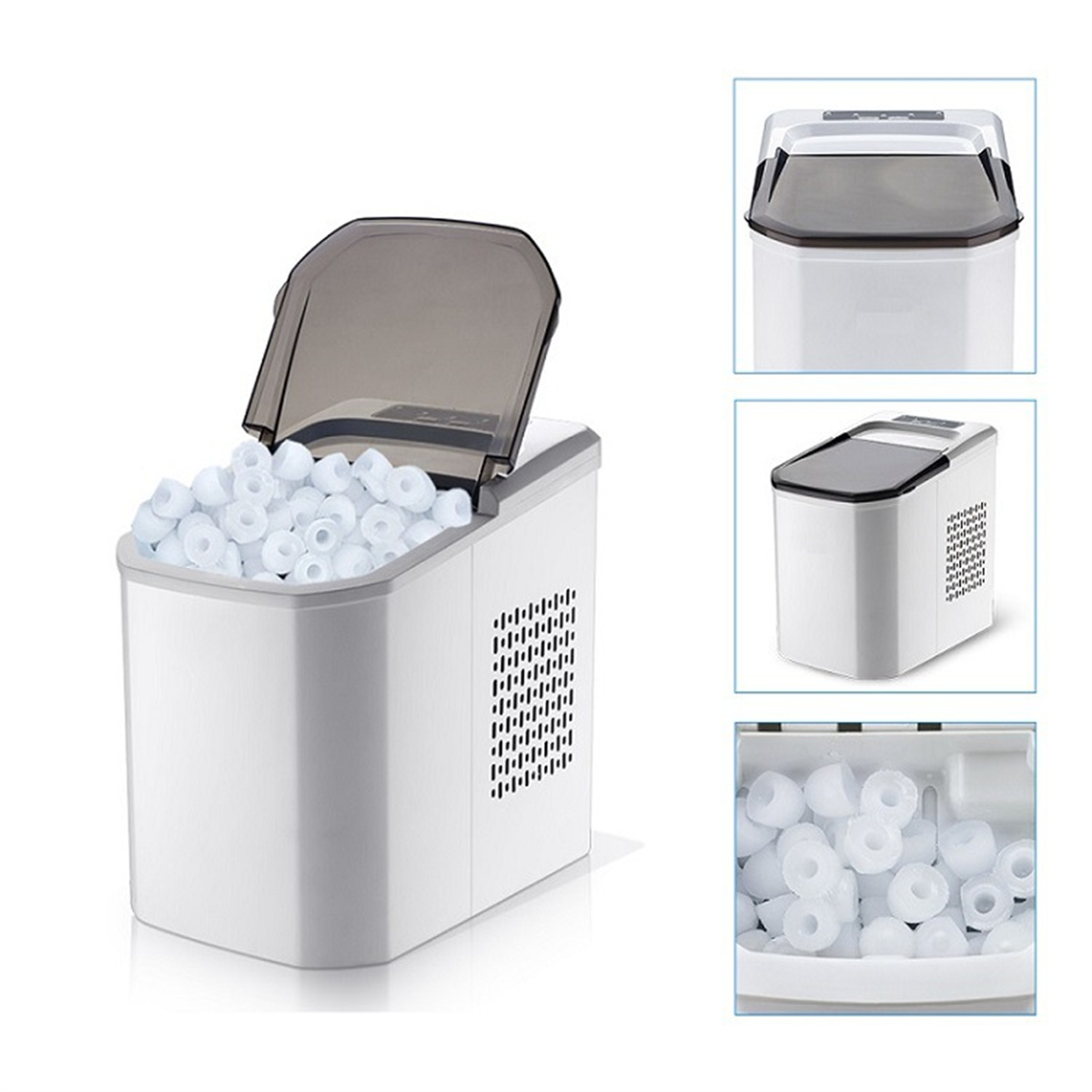 Eismaschine Milch-Tee-Bar Eismaschine Eismaschine Watt, grau kleine grau) SYNTEK (112