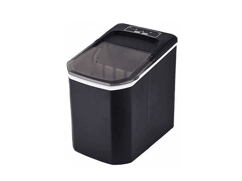 SYNTEK Eismaschine schwarz kleine Milch Tee Shop Bar Eismaschine Eismaschine (112 Watt, schwarz) | Eiswürfelmaschine
